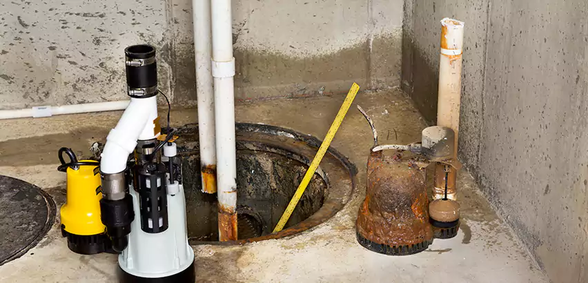 Installing Sump Pump in Finished Basement in Clovis, CA